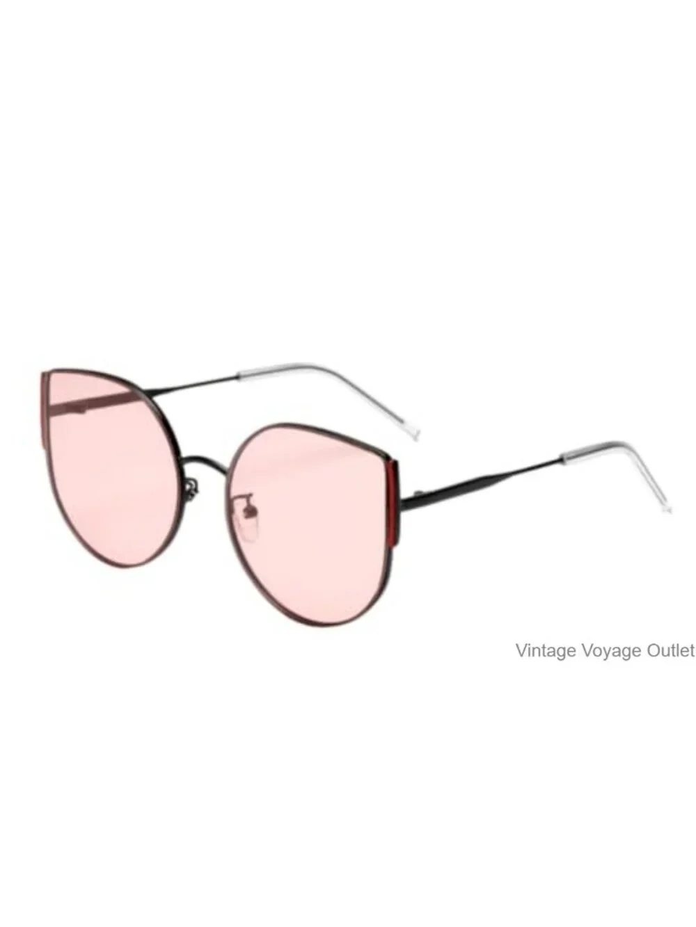 Classic Retro Oval Sunglasses UV400 Protection Metal Frame for Driving Holiday